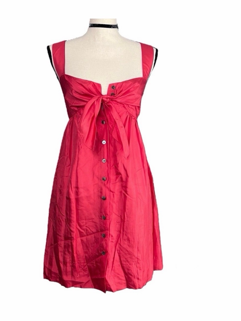 Elie Tahari silk babydoll dress